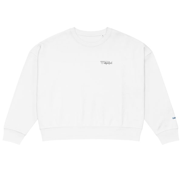Women’s organic crew neck sweatshirt - Image 4
